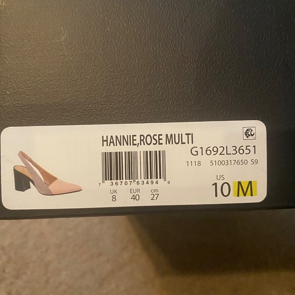 Naturalizer sling back multicolored shoes - Picture 4 of 5